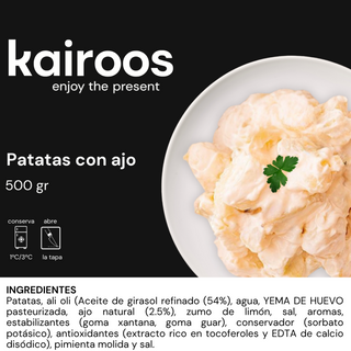 Patatas con ajo (500 gr)