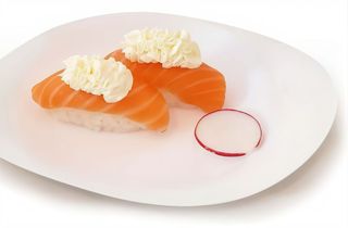 30. Sake cheese fire