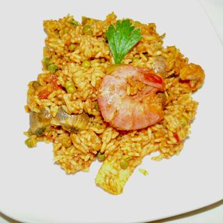 Paella marinera