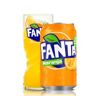 Fanta Naranja lata 330ml.