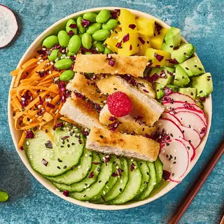 Menu Poké Poulet pané Katsu