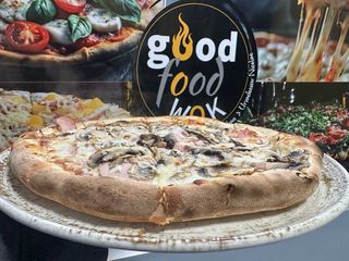 Pizza Prosciotto e Funghi Ø32cm