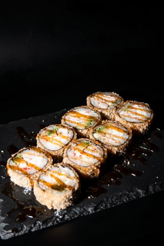 Гарячий рол з креветкою (420г/8шт)