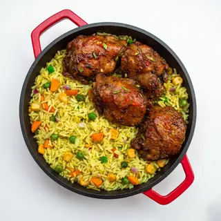 Fried Rice & Chicken