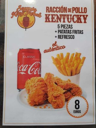 Racion De Pollo Kentucky
