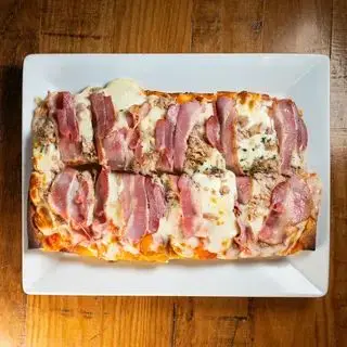 PIZZA ATUN Y BACON