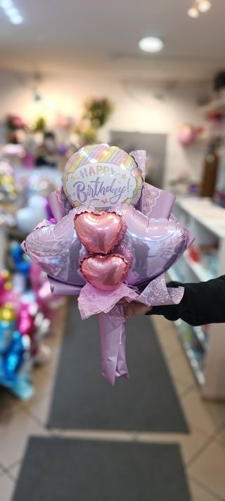 Buket od balona Happy Birthday