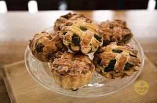 Tartă sărată cu spanac(vegan)