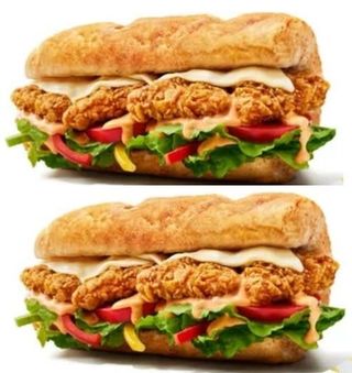 Panino con Pollo Nachos - 30cm