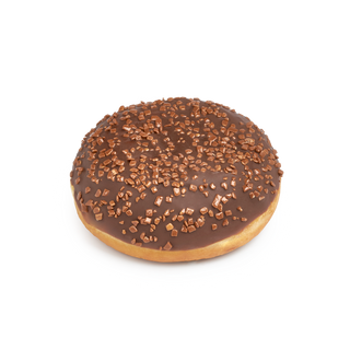 Berlina rellena de chocolate con avellanas