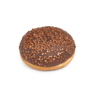 Berlina rellena de chocolate con avellanas