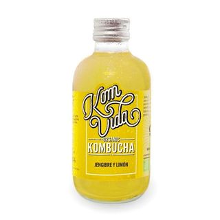 Kombucha jengibre y limón