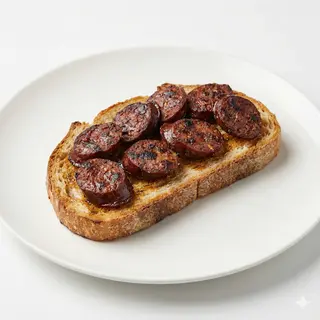 Montado De Chorizo De Venado