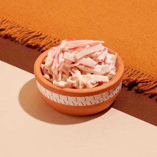 კრაბის ხორცი მაიონეზით