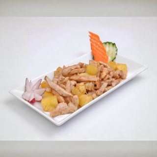 Poulet Ananas Caramélisé