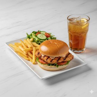 Menú 7 Chicken Burger