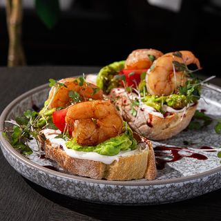 Брускети з креветкою, 210г