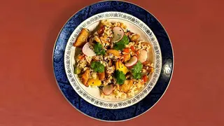 Fried Rice with Chicken and Pineapple
