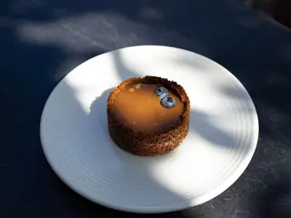 Чізкейк веган з тофу та кокосовою карамеллю