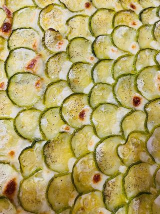 Zucchine, mozzarella