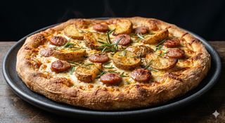 Pizza Wurstel (33 Cm.)