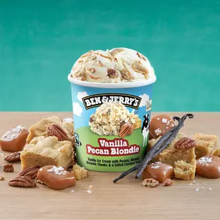 B&J Vanilla Pecan Blondie 465ml