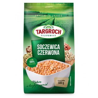 Soczewica czerwona ziarno 500g Targroch