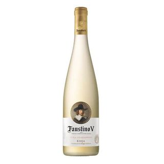 Vino Blanco Faustino V botella 750ml.