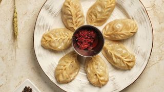 Манты с тыквой на пару 7шт агрегаторы