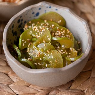 დაბეგვილი კიტრი კიმჩი