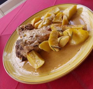 Cotlet de porc vanatoresc