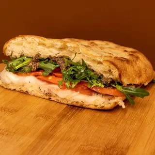Schiacciata Massa Carrara (schiacciate toscane-cottura su pietra)