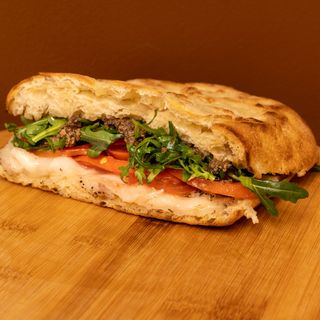 Schiacciata Massa Carrara (schiacciate toscane-cottura su pietra)