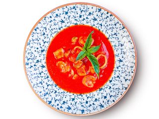 Томатний суп з морепродуктами (300g)