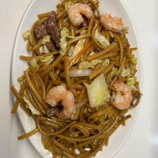 22A Tallarines Con Tres Delicias