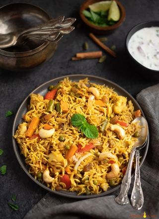 Vegetable biryani