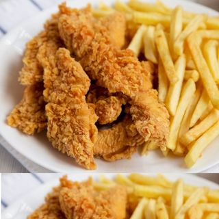 Stripsy z Kurczaka 5 sztuk + DIP