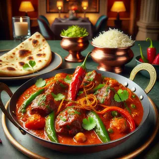 Lamb Kadai