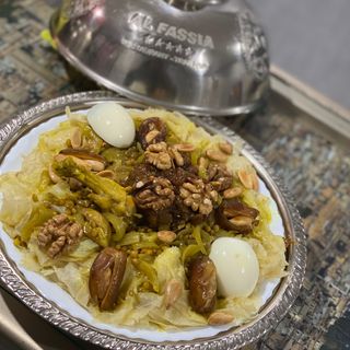 Rfissa au poulet beldi avec lentilles de fenugrec