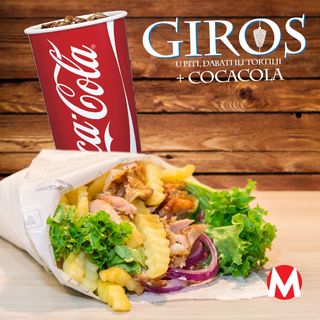 Mali giros i Coca-cola ili sok po izboru