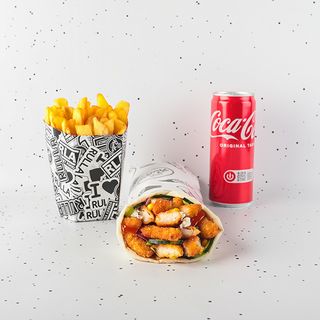 Crispy chicken Rulla Menu