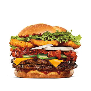 Summer Crunch Double Beef Burger