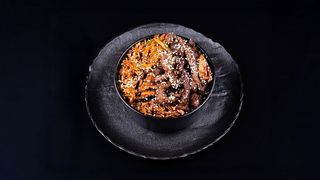 ბრინჯი საქონლის ხორცით