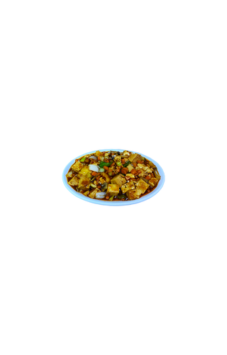 Tofu con salsa picante