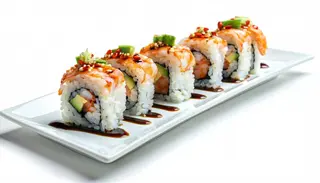 Uramaki ebiten black - 4 pezzi