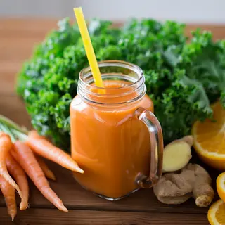 Jus de Carotte - Servi Sans Sucre