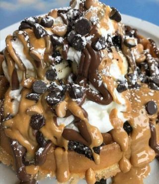 Oreo waffle