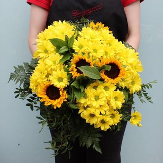 Ramo de Girasoles y Margaritas L