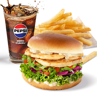 Burger Halloumi Vege Menu