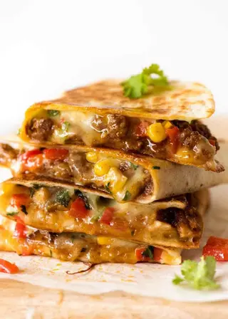 French tacos de ternera